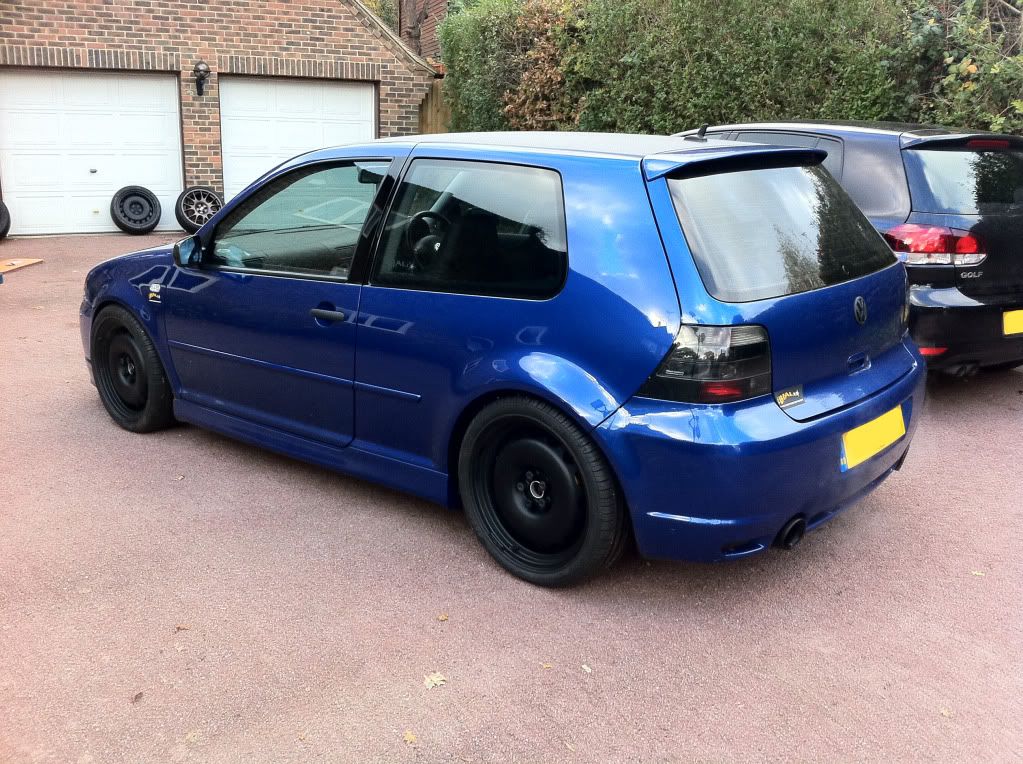 [Mk4 Golf] My MKIV R32 on 18" steelies Wheels and Tyres ukmkivs